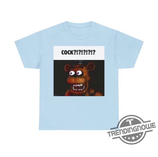 Fnaf Shirt Freddy Fazbear FNAF Five Nights At Freddys Meme T Shirt trendingnowe.com 4