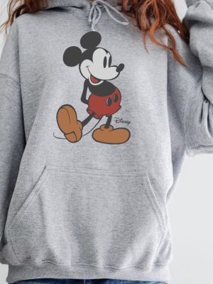 Disney Classic Mickey Mouse Pose Sweatshirt Mickey Hoodie Christmas Mickey Shirt Mickey Mouse Tshirt Mickey Mouse Sweatshirt Mickey Mouse Skeleton Shirt Unique revetee 2