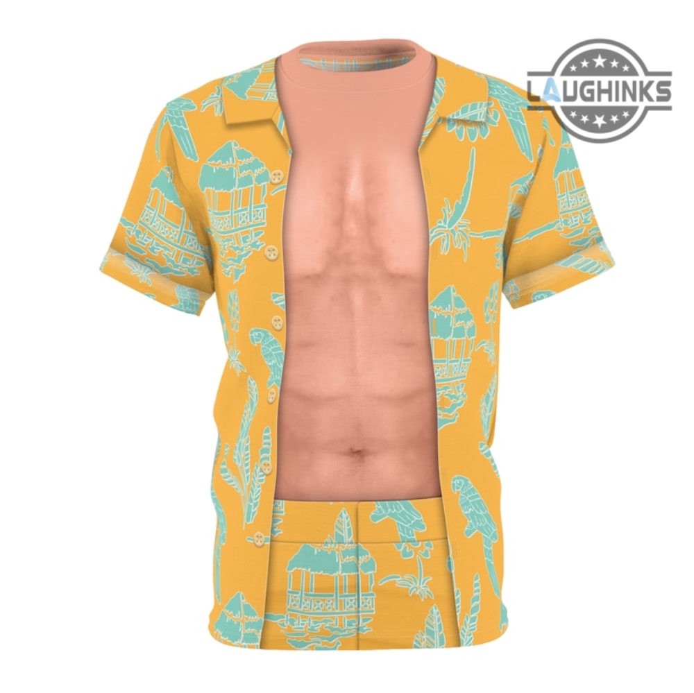 Barbie Simu Liu Ken 2 Hawaiian Shirt Costume - Lelemoon