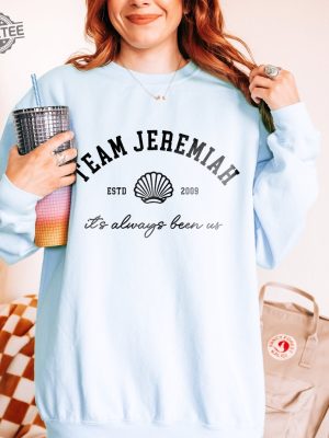 Team Jeremiah Sweatshirt Massachusetts Summer Crewneck Gift For Best Friend I Turned Pretty Team Jeremiah Shirt American Eagle Jeremiah Fisher Shirt Jeremiah 29 11 Conrad Fisher revetee 3