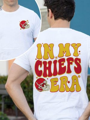 In My Chiefs Era Sweatshirt Taylor Swift Costume Taylor Swift Era Tour In My Chiefs Era Go Taylors Boyfriend Shirt Swiftie Shirt Chiefs Swiftie Shirt Chiefs Crewneck Unique revetee 3