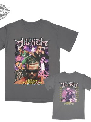 Jhayco Vida Rock Star 2023 Double Sided Tour Dates Merch T Shirt Jhayco Hoodie Jhayco Sweatshirt Unique revetee 3