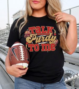 Talk Purdy To Me Shirt Purdy Damn Relevant Crewneck Sweatshirt Purdy Hoodie Bang Bang Sweater Game Day Tee Sf Football Shirt giftyzy 4