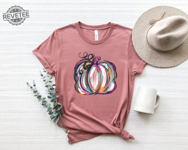 Watercolor Pumpkin Tshirt Colorful Pumpkin Shirt Watercolor Pumpkins Halloween Shirt Watercolor Pumpkin Clipart Great Pumpkin Believer Shirt Vintage Halloween Shirt New revetee 2