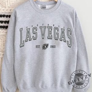 Las Vegas Football Shirt Vintage Style Las Vegas Football Sweatshirt Football Tshirt Las Vegas Hoodie Football Fan Gifts giftyzy 2