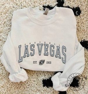 Las Vegas Football Shirt Vintage Style Las Vegas Football Sweatshirt Football Tshirt Las Vegas Hoodie Football Fan Gifts giftyzy 6