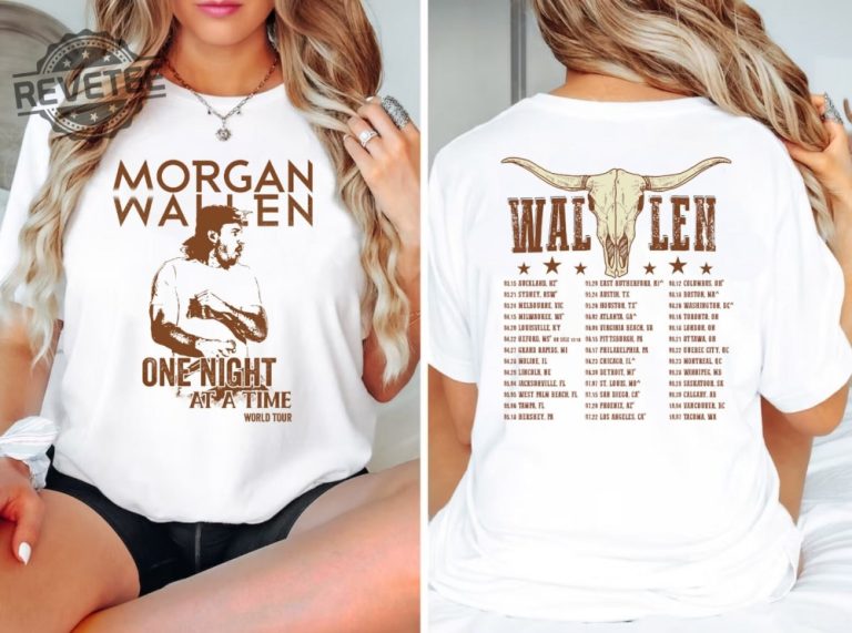 Morgan Wallen Tour 2023 Merch Morgan Wallen One Night At A Time 2024