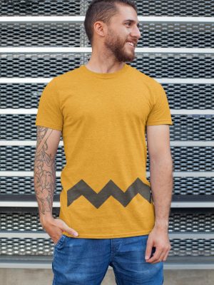 Charlie Brown Stripe 3D All Over Print Shirt Charlie Brown October Charlie Brown Tee Shirt Unique revetee 3