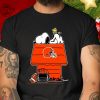 Cleveland Browns Nfl Football Snoopy Woodstock The Peanuts Movie T Shirt Nfl Games Today Snoopy Halloween Unique revetee 1