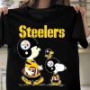 Nfl Pittsburgh Steelers Snoopy And Friends Fan Shirt Nfl Games Today Snoopy Halloween New revetee 1