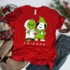 Friend Between Grinch Green And Peanuts Snoopy Christmas T Shirt Grinch Costume Adult Shirt Hoodie Unique revetee 1