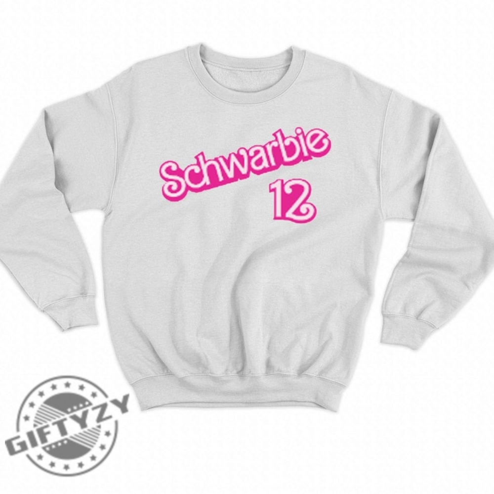 Schwarbie Barbie Shirt Sweatshirt Hoodie Mens Womens Kids Philadelphia  Phillies Baseball Shirts Mlb Phillies Game Kyle Schwarber Shirt Philly Wild  Card Barbie Tshirt 2023 - Laughinks