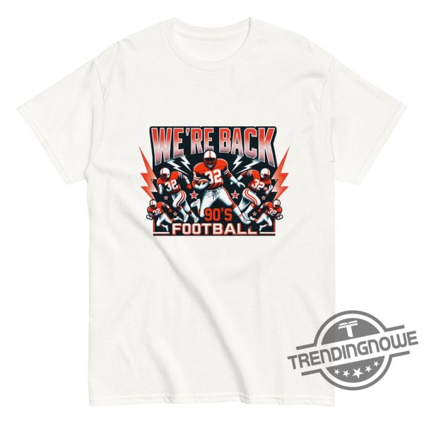 Nebraska Football Shirt Were Back 90s Nebraska Nostalgia Gridiron Shirt trendingnowe.com 1