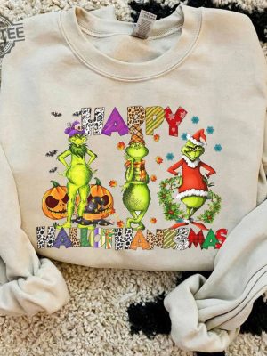 Halloween Thanksgiving Christmas Shirt Happy Hallothanksmas Sweatshirts Canadian Thanksgiving Funny Thanksgiving Shirts Boys Thanksgiving Shirt Hallothanksmas Shirt New revetee 2