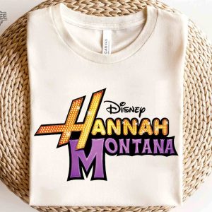 Disney Hannah Montana Logo Shirt Hannah Montana Tour 2024 Hannah Montana Forever Tour Hannah Montana World Tour 2024 Hannah Montana Forever World Tour Unique revetee 2