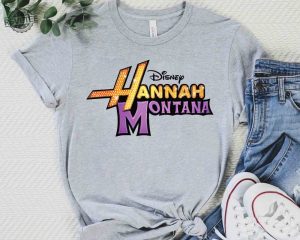 Disney Hannah Montana Logo Shirt Hannah Montana Tour 2024 Hannah Montana Forever Tour Hannah Montana World Tour 2024 Hannah Montana Forever World Tour Unique revetee 3