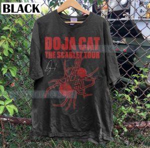 Scarlet Tour 2023 Doja Cat Fan Shirt Doja Graphic Tshirt Tour Hoodie Doja Graphic Album Vintage Sweatshirt Gift For Men Women Unisex Shirt giftyzy 2