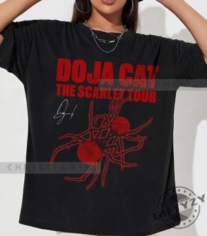 Scarlet Tour 2023 Doja Cat Fan Shirt Doja Graphic Tshirt Tour Hoodie Doja Graphic Album Vintage Sweatshirt Gift For Men Women Unisex Shirt giftyzy 4