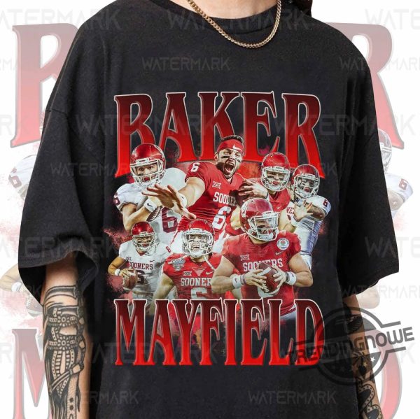 Vintage Baker Mayfield Shirt Baker Mayfield Vintage 90s Graphic Style T Shirt Baker Mayfield T Shirt American Football Shirt trendingnowe.com 1