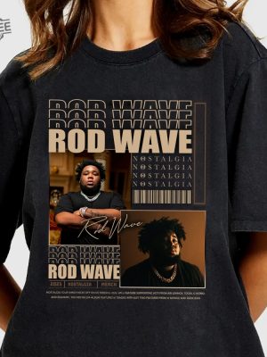 Rod Wave Nostalgia 2023 Rap Music Sweatshirt Retro Tour Nostalgia 2023 Rod Wave Nostalgia Tour Rod Wave.Com Rod Wave Nostalgia Tour Rod Wave Shirt Rod Wave Merch revetee 2