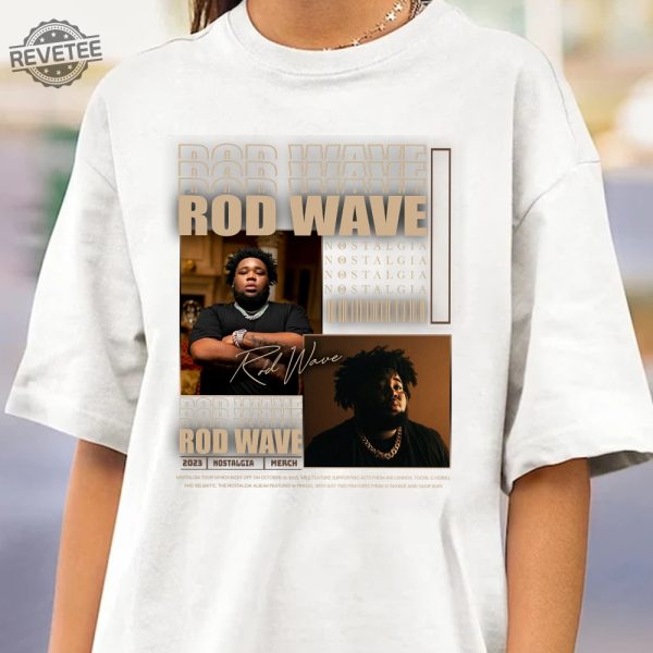 Rod Wave Nostalgia 2023 Rap Music Sweatshirt Retro Tour Nostalgia 2023 Rod Wave Nostalgia Tour Rod Wave.Com Rod Wave Nostalgia Tour Rod Wave Shirt Rod Wave Merch revetee 3