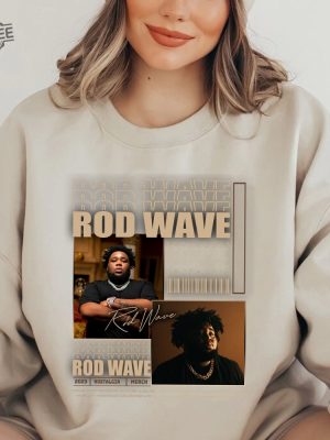 Rod Wave Nostalgia 2023 Rap Music Sweatshirt Retro Tour Nostalgia 2023 Rod Wave Nostalgia Tour Rod Wave.Com Rod Wave Nostalgia Tour Rod Wave Shirt Rod Wave Merch revetee 4