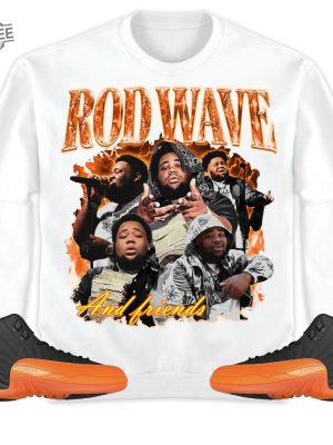 Jordan 12 Brilliant Orange Unisex Shirt Rod Wave Nostalgia Tour Rod Wave.Com Rod Wave Nostalgia Tour Rod Wave Shirt Rod Wave Merch Rod Wave Tour 2023 2019 Rod Wave Lyrics revetee 4