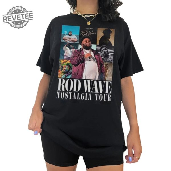 Vintage Rod Wave Nostalgia Tour Sweatshirt Rod Wave Eras Tour Tshirt Beautiful Mind Tour Rod Wave Nostalgia Tour Shirt Rod Wave Hoodies Rod Wave Beautiful Mind Merch revetee 1