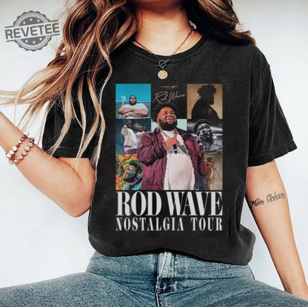 Vintage Rod Wave Nostalgia Tour Sweatshirt Rod Wave Eras Tour Tshirt Beautiful Mind Tour Rod Wave Nostalgia Tour Shirt Rod Wave Hoodies Rod Wave Beautiful Mind Merch revetee 2