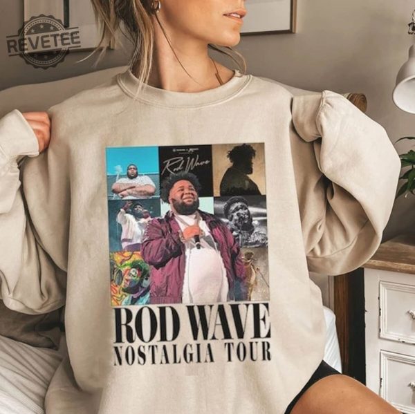 Vintage Rod Wave Nostalgia Tour Sweatshirt Rod Wave Eras Tour Tshirt Beautiful Mind Tour Rod Wave Nostalgia Tour Shirt Rod Wave Hoodies Rod Wave Beautiful Mind Merch revetee 3