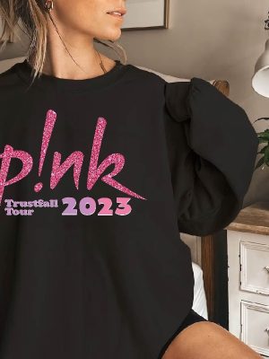 Pink Trustfall Tour 2023 Trustfall Album Tee Pink Singer Tour Music Festival Shirt Concert Apparel Pink Concert Setlist 2023 P Nk Tour 2023 Pink Trustfall Album New revetee 3