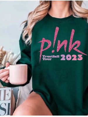 Pink Trustfall Tour 2023 Trustfall Album Tee Pink Singer Tour Music Festival Shirt Concert Apparel Pink Concert Setlist 2023 P Nk Tour 2023 Pink Trustfall Album New revetee 4