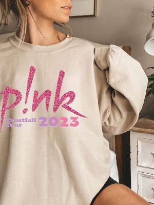 Pink Trustfall Tour 2023 Trustfall Album Tee Pink Singer Tour Music Festival Shirt Concert Apparel Pink Concert Setlist 2023 P Nk Tour 2023 Pink Trustfall Album New revetee 6