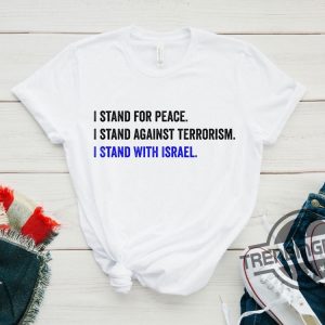 Stand With Israel Shirt Jewish Shirt Hebrew T Shirt Jewish Gift Jewish T Shirt Israel Shirt Free Palestine Shirt Under Attack Shirt trendingnowe.com 2