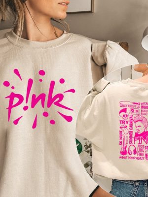 Pnk Pink Singer Summer Carnival 2023 Tour Tshirt Trustfall Album Tshirt Pink Tour Tshirt Music Tour 2023 Shirt P Nk Tour 2023 P Nk Raise Your Glass Lyrics P Nk Trustfall revetee 2