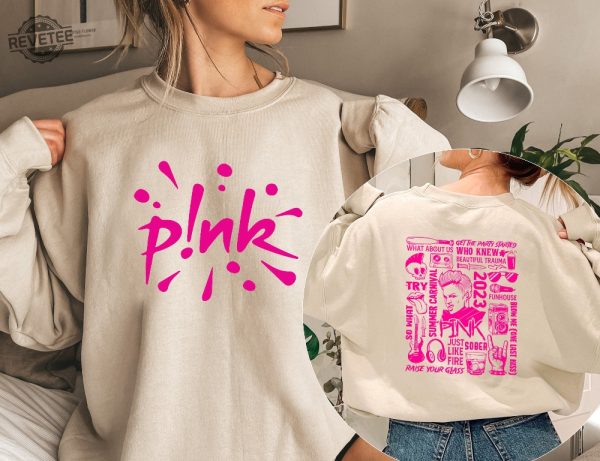 Pnk Pink Singer Summer Carnival 2023 Tour Tshirt Trustfall Album Tshirt Pink Tour Tshirt Music Tour 2023 Shirt P Nk Tour 2023 P Nk Raise Your Glass Lyrics P Nk Trustfall revetee 2