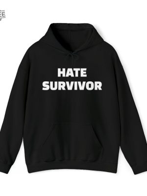 Hate Survivor Drake Unisex 100 Hoodie Hooded Sweatshirt Long Sleeve Shirt Unique revetee 3