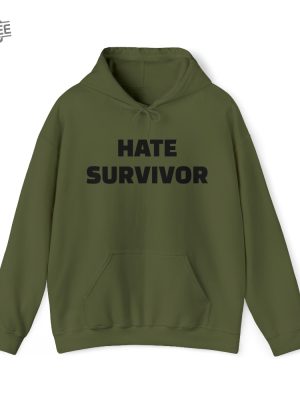 Hate Survivor Drake Unisex 100 Hoodie Hooded Sweatshirt Long Sleeve Shirt Unique revetee 4