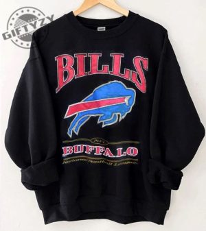 90S Buffalo Bills Shirt Buffalo Bills Retro Style Tshirt Bill Sweatshirt Bills Football Buffalo Hoodie New York Buffalo Sweater Football Fan Gift giftyzy 2