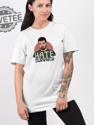 Hate Survivor Hoodie Drake Drake Related Drake Hate Survivor Hoodie Drake New revetee 3