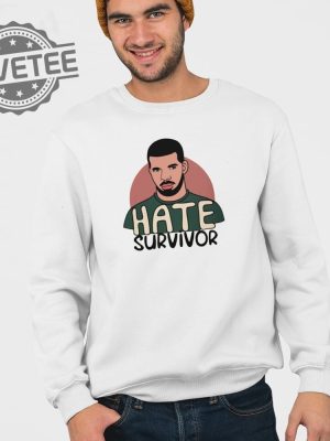 Hate Survivor Hoodie Drake Drake Related Drake Hate Survivor Hoodie Drake New revetee 4