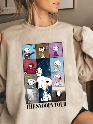 Snoopy Custom Eras Tour Shirt Youth Eras Tour Hoodie Snoopy Charlie Eras Shirt Snoopy Christmas Shirt Peanuts Hoodie Snoopy Joe Cool Joe Cool Snoopy Snoopy Hoodie revetee 2