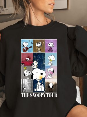 Snoopy Custom Eras Tour Shirt Youth Eras Tour Hoodie Snoopy Charlie Eras Shirt Snoopy Christmas Shirt Peanuts Hoodie Snoopy Joe Cool Joe Cool Snoopy Snoopy Hoodie revetee 3