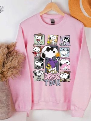 The Snoopy Taylor Swift Era Tour Sweatshirt Hoodie Tshirt Taylors Version Shirt 1989 Crewneck Swiftie Merch revetee 3