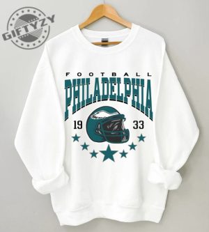 Philadelphia Football Shirt Vintage Style Philadelphia Football Crewneck Sweatshirt Football Hoodie Philadelphia Unisex Tshirt Football Gifts Shirt giftyzy 4