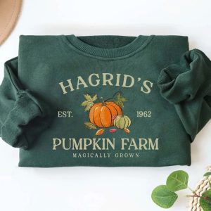 Hagrids Pumpkin Patch Sweatshirt Pumpkin Patch Shirt Fall Sweatshirt Hp Fan Gift Potterhead Gift Wizard Tee Fall Shirt Halloween Tee revetee 2