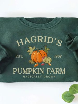 Hagrids Pumpkin Patch Sweatshirt Pumpkin Patch Shirt Fall Sweatshirt Hp Fan Gift Potterhead Gift Wizard Tee Fall Shirt Halloween Tee revetee 2