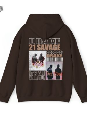 Drake Hoodie Drake Merch Drake 21 Savage Tour Drakes Album Shirt Drake Graphic Shirt Tee Drake Shirt Meme Its All A Blur Tour Hate Survivor Hoodie Drake revetee 4