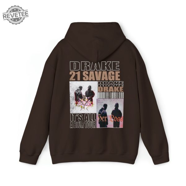 Drake Hoodie Drake Merch Drake 21 Savage Tour Drakes Album Shirt Drake Graphic Shirt Tee Drake Shirt Meme Its All A Blur Tour Hate Survivor Hoodie Drake revetee 4
