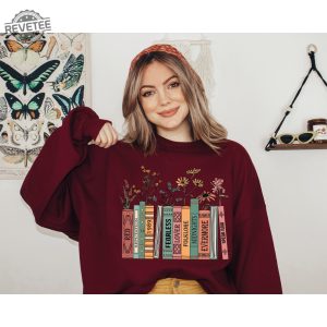 Albums As Books Sweatshirt Trendy Aesthetic For Book Lovers Crewneck Sweater Taylor Swift Folklore Shirt Taylor Swift Chiefs Shirt Taylor Swift T Shirt Ideas Taylor Swift Red T Shirt revetee 7